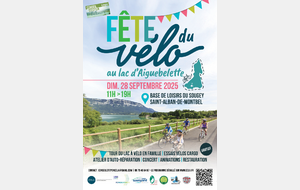 Fête du Vélo au Lac d'Aiguebelette