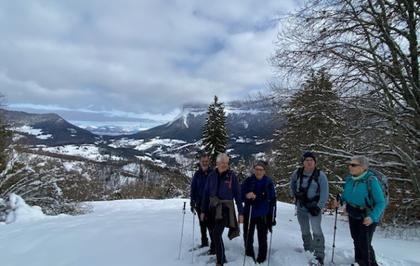 Sortie raquette du 31 janvier